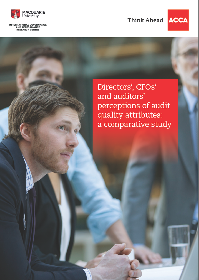 董事、CFO与审计师对审计质量的观点